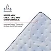 Sealy 53199430 Posturepedic Plus - Patterson II Euro Pillow Top Soft - Twin