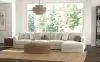 Jackson Furniture Industries 2235/36/31/76/4-16 Jackson Furniture Industries 2235/36/31/76/4-16 Ritzy - 4 Piece Modular Sectional (RSF Chaise) - Bone