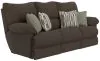 Jackson Furniture Industries 62571-2530/09-2531/15 Lenny - Power Lay Flat Reclining Sofa - Chocolate