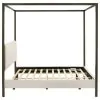 Coaster Fine Furniture 300834KEB2 Monroe - King Side Rails & Slats, Box 2 of 3 - Vanilla