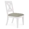 Riverside Furniture 37220 Cora - X-Back Side Chair (Set of 2) - Cloud