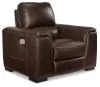 Ashley Furniture U2550213 Alessandro - PWR Recliner/Adj Headrest - Walnut