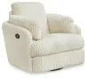 Ashley Furniture 9490261 Ashley Furniture 9490261 Tie-Breaker - Swivel Glider Recliner - Ivory