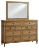 Ashley Furniture B895B1 Ashley Furniture B895B1 Sharlance - Dresser and Mirror - Brown