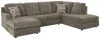 Ashley Furniture 29402S1 O'Phannon - Right Arm Facing Corner Chaise 2 Pc Sectional - Putty