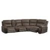 New Classic 28-U5853-5PS Gaia - 5 Piece P2 Power Sectional - Sable