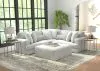Jackson Furniture Industries 3303/7246/28-18 Jackson Furniture Industries 3303/7246/28-18 Logan - 2 Piece Upholstered Sectional With Comfort Coil Seating - 46