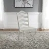 Liberty Furniture 244-C2000S Liberty Furniture 244-C2000S Magnolia Manor - Ladder Back Side Chair - Antique White