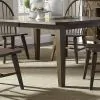 Liberty Furniture 382-DR-7RLS Hearthstone Ridge - 7 Piece Rectangular Table Set - Tobacco / Black