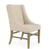 Riverside Furniture 92640 Mix-N-Match Chairs - Host Upholstered Chair (Set of 2) - Beige