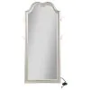Coaster Fine Furniture 223400 Evangeline - Full Length LED Light Floor Mirror - Silver Oak