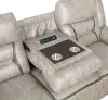CoasterEveryday 651351-S2 Greer - 2 Piece Upholstered Reclining Sofa Set - Taupe