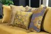 Furniture of America SM2201-LV Viscontti - Loveseat - Gold / Gray