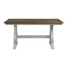 Intercon DK-TA-3676G-RFO-C Drake - Counter Table - Rustic White / French Oak