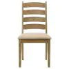 Coaster Fine Furniture 109150-S5 Danvers - 5 Piece Dining Table Set - Brown Oak And Beige