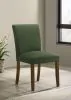 Coaster Fine Furniture 106378 Cantley - Upholstered Dining Side Chair (Set of 2) - Green