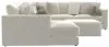 Jackson Furniture Industries 2235/37/31/59/75/12-16 Jackson Furniture Industries 2235/37/31/59/75/12-16 Ritzy - 6 Piece Modular Sectional (LSF Chaise) And 1 Included Cocktail Ottoman - Bone