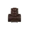 New Classic U5483-13-BRN New Classic U5483-13-BRN Chester - Glider Recliner - Brown