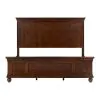 Liberty Furniture 589-BR-CPB Rustic Traditions - California King Panel Bed - Rustic Cherry