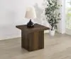 Coaster Fine Furniture 710887 Devar - Square Engineered Wood Side End Table - Dark Pine