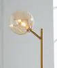 Ashley Furniture L206021 Abanson - Metal Floor Lamp  - Amber / Gold Finish