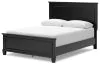 Ashley Furniture B687B6 Lanolee - Queen Panel Bed - Black