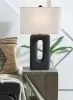 Ashley Furniture L243654 Wimmings - Poly Table Lamp (Set of 2) - Black