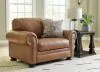 Ashley Furniture 57604/38/35/23/14 Ashley Furniture 57604/38/35/23/14 Carianna - 4 Pc. - Sofa, Loveseat, Chair And A Half, Ottoman - Caramel