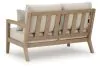 Ashley Furniture P560-835 Hallow Creek - Loveseat With Cushion - Driftwood