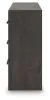 Ashley Furniture B3789-31 Prendonea - Six Drawer Dresser - Charcoal