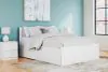 Ashley Furniture EB9630B16 Ashley Furniture EB9630B16 Onita - Queen Panel Platform Bed With 2 Side Storage - White