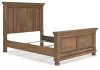 Ashley Furniture PCB779B2 Ashley Furniture PCB779B2 Feddinger - Queen Panel Bed - Medium Brown