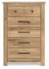 Ashley Furniture PCB1170-46 Makidern - Five Drawer Chest - Tan
