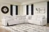 Ashley Furniture 65907S36 Modmax II - 6-Piece Power Reclining Sectional With Console - Stone