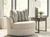 Ashley Furniture PC6960544 Lofwood - Swivel Accent Chair - Oatmeal
