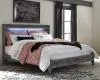 Ashley Furniture B221B11 Ashley Furniture B221B11 Baystorm - King Panel Bed - Gray