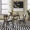 Liberty Furniture 198-CD-4TRI Space Savers - 4 Piece Triangle Table Set - Walnut