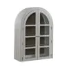 Liberty Furniture 237-CH4490 River Place - Curio Hutch - Riverstone White & Tobacco