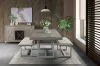 Riverside Furniture 39359 Intrigue - Upholstered Dining Bench - Hazelwood