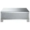 CoasterElevations 722498 Gillian - Rectangular Mirrored Acrylic Coffee Table - Silver
