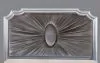 Furniture of America CM7864EK-BED Aalok - Eastern King Bed - Silver / Warm Gray