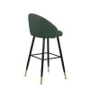 New Classic SAF199-BS-FGR New Classic SAF199-BS-FGR Oliver - Vegan Leather Bar Chair (Set of 2) - Green
