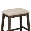 Liberty Furniture 680-OT9001 Harrison - Upholstered Console Stool - Espresso
