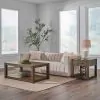 Liberty Furniture 449-OT-3PCS Broadmore - 3 Piece Set - Cobblestone Brown