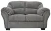 Benchcraft® 2810535 Allmaxx - Loveseat - Pewter