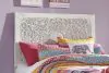 Ashley Furniture B181-87 Paxberry - Full Panel Headboard - Whitewash