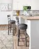Ashley Furniture D388-230 Caitbrook - Tall UPH Swivel Barstool - Gray
