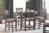 Ashley Furniture D425-223 Wrenning - Drm Counter Table Set (Set of 5) - Gray