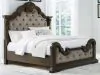 Ashley Furniture B947B2 Ashley Furniture B947B2 Maylee - Queen Upholstered Bed - Dark Brown