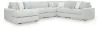 Ashley Furniture 25903S21 Ashley Furniture 25903S21 Stupendous - 6-Piece Sectional With LAF Corner Chaise - Alloy